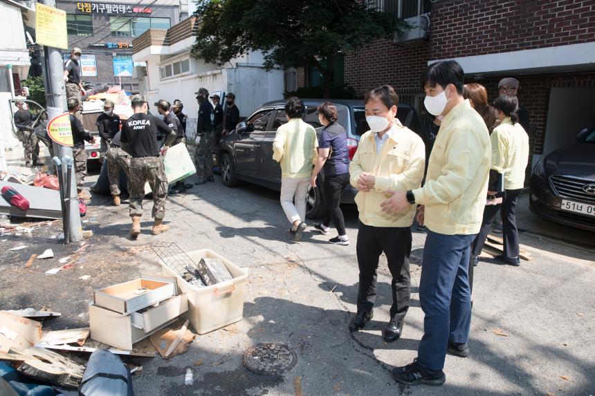 대림동 수해 현장점검