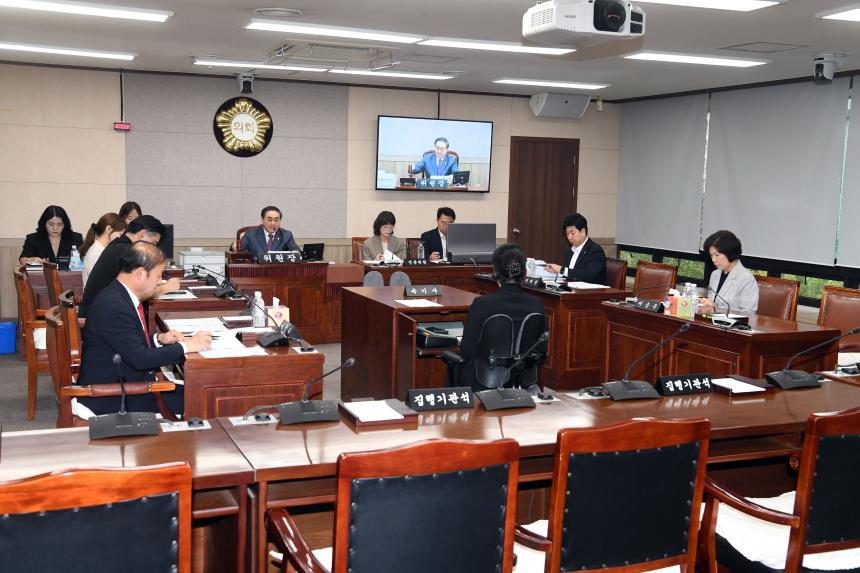 제264회 임시회 폐회중 운영위원회