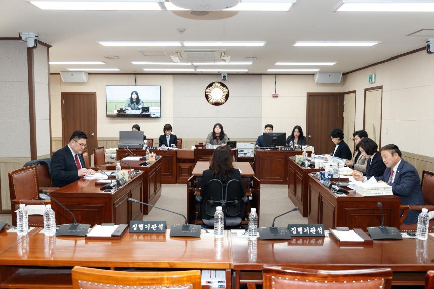 제266회 영등포구의회 제2차 정례회 사회건설위원회 계수조정