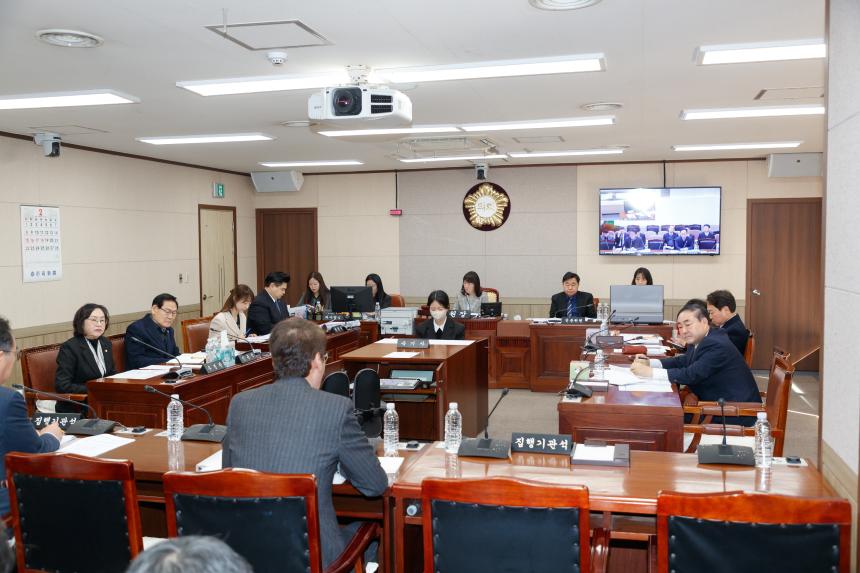 제267회 영등포구의회 임시회 행정위원회 업무보고